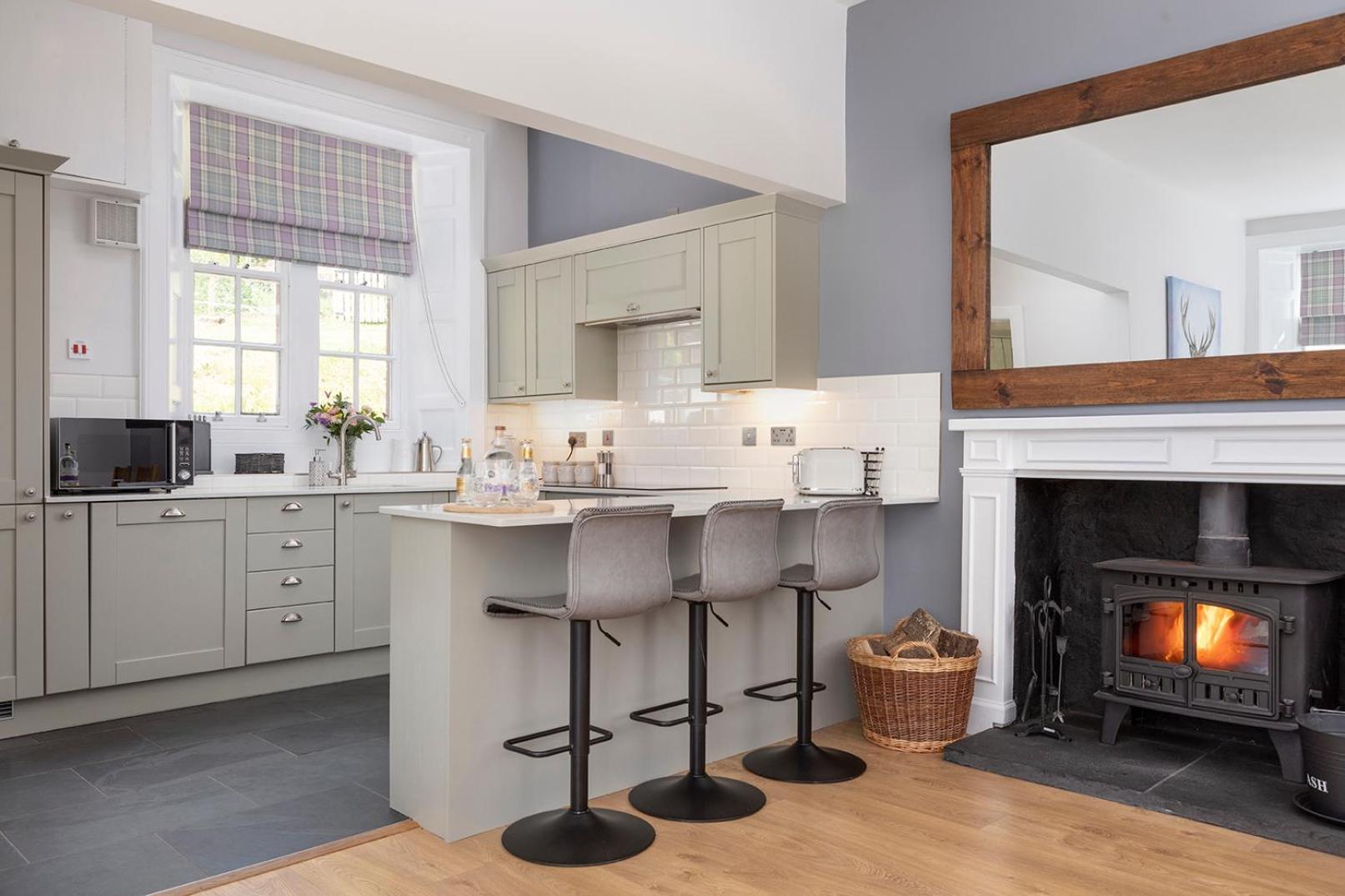 Laundry Cottage: Drumlanrig Castle 桑希尔 外观 照片