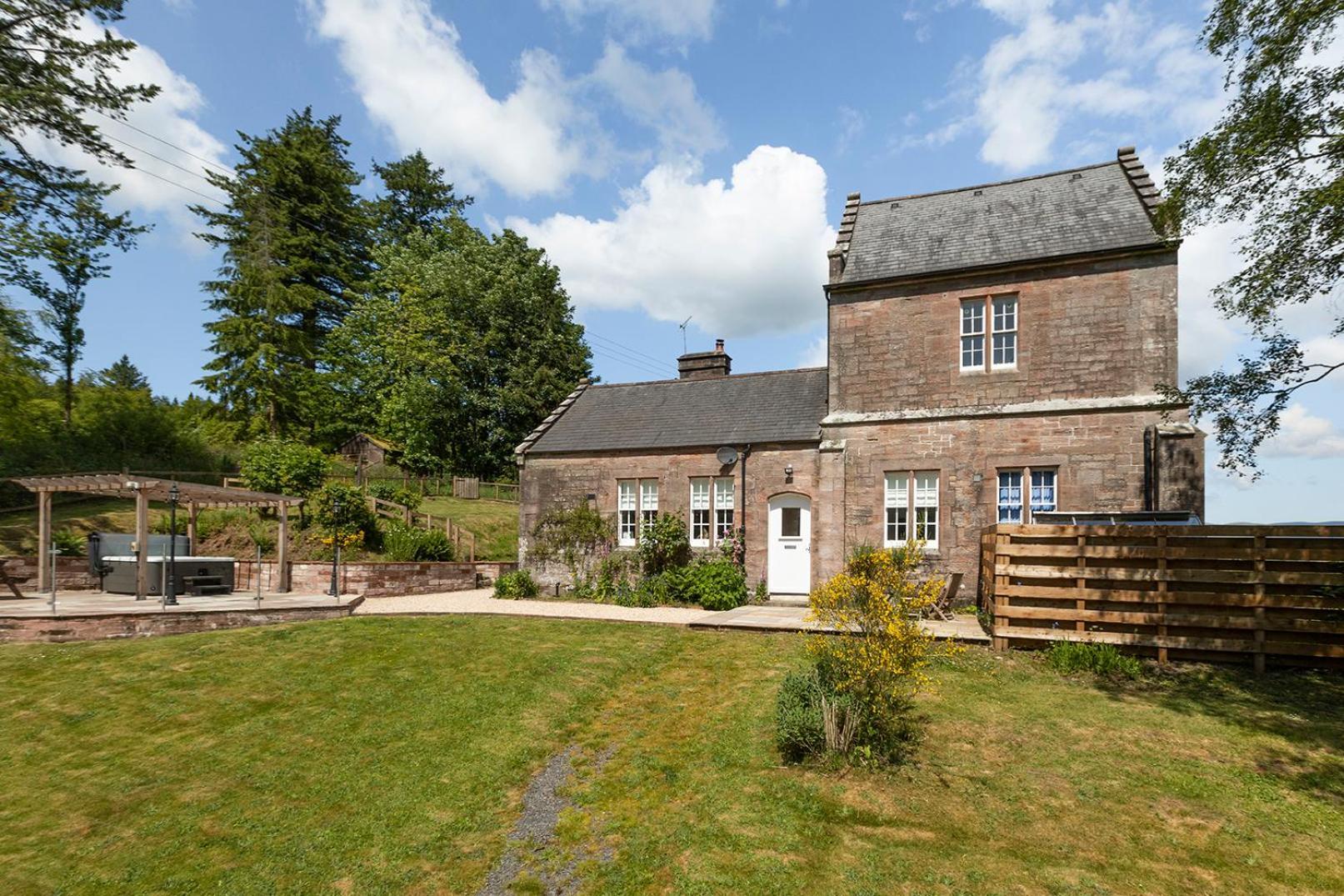Laundry Cottage: Drumlanrig Castle 桑希尔 外观 照片